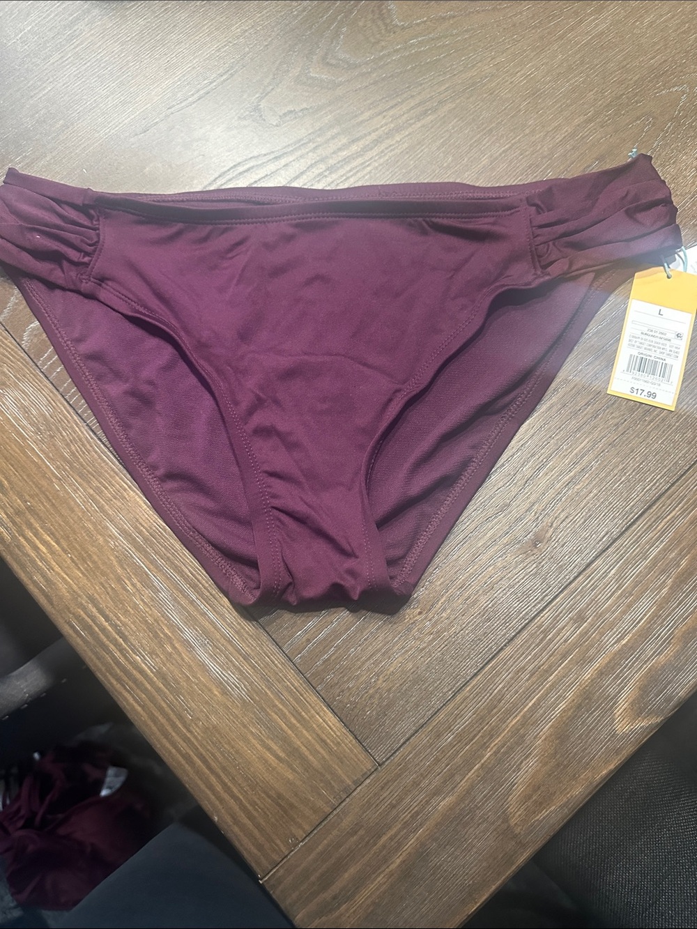 Kona Sol Halter Bikini Set - Burgundy - Picture 3 of 5
